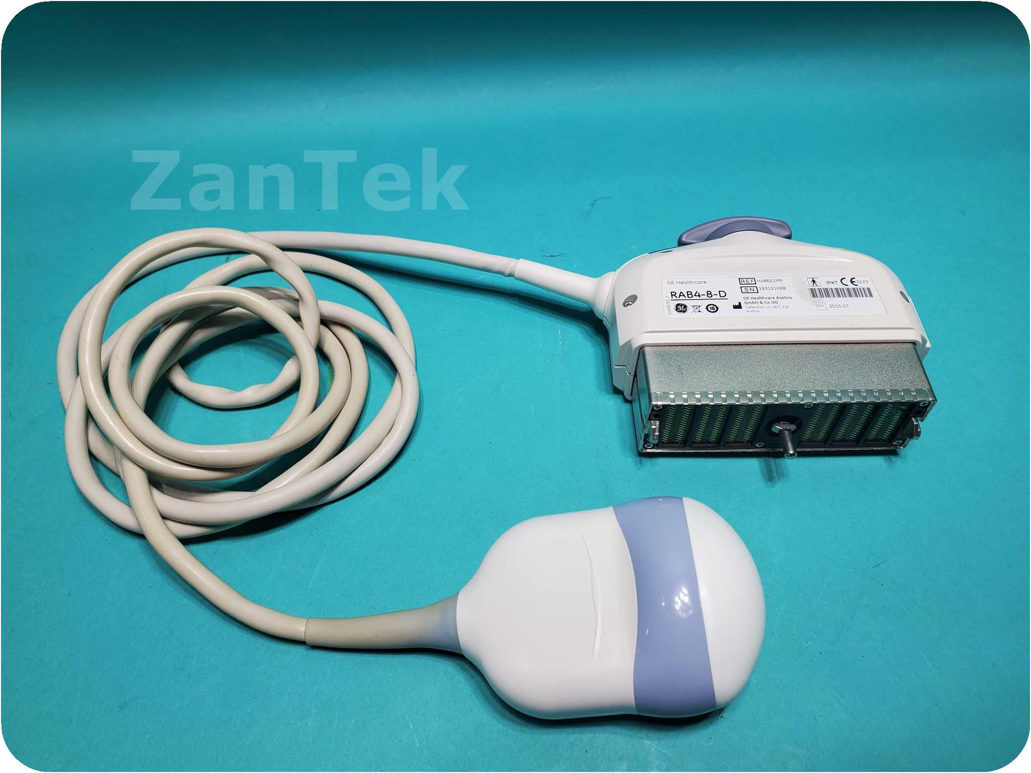 Zantek Medical Ge Rab D Ultrasound Transducer Probe