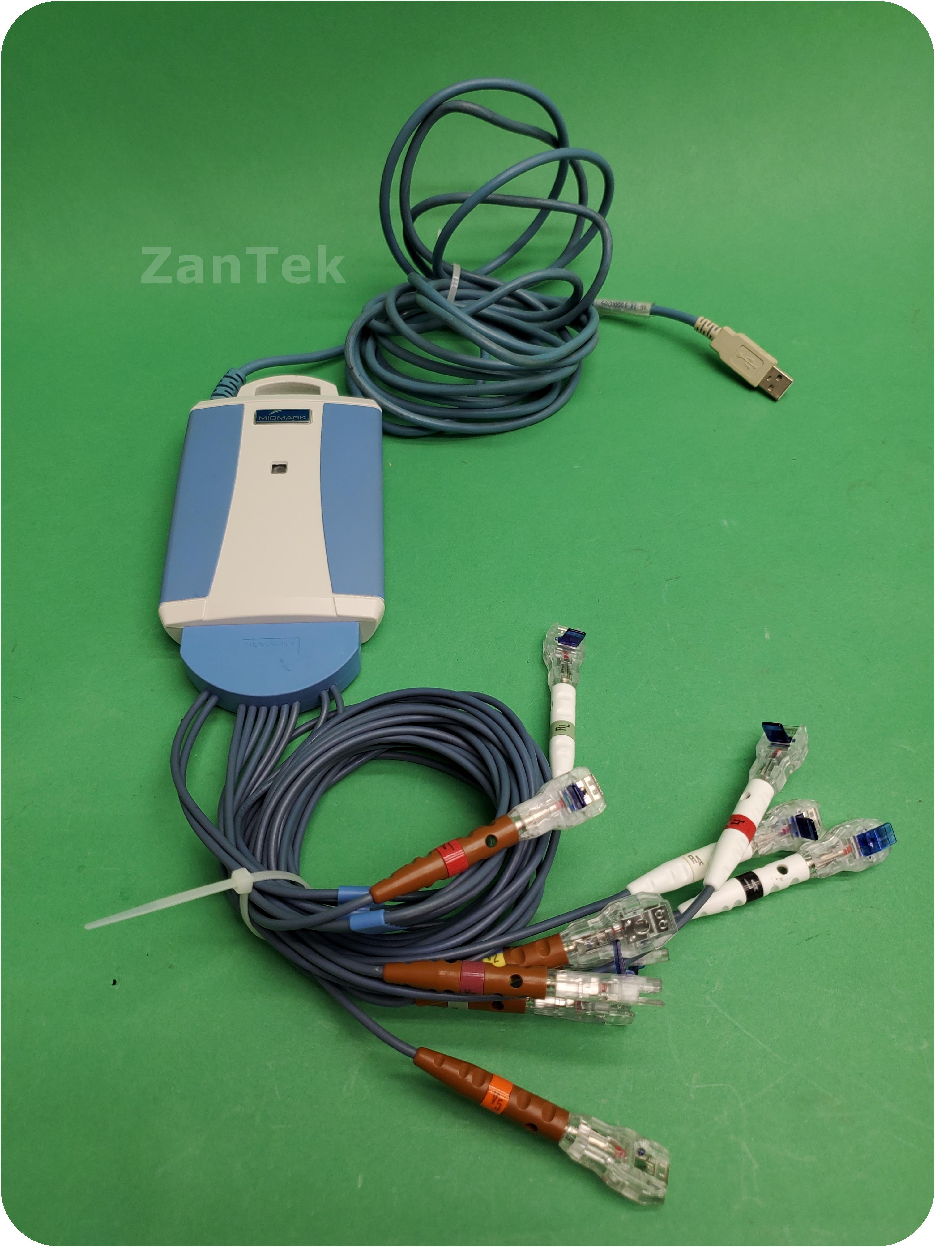 Zantek Medical Midmark Iqecg Digital Ecg Ekg Machine