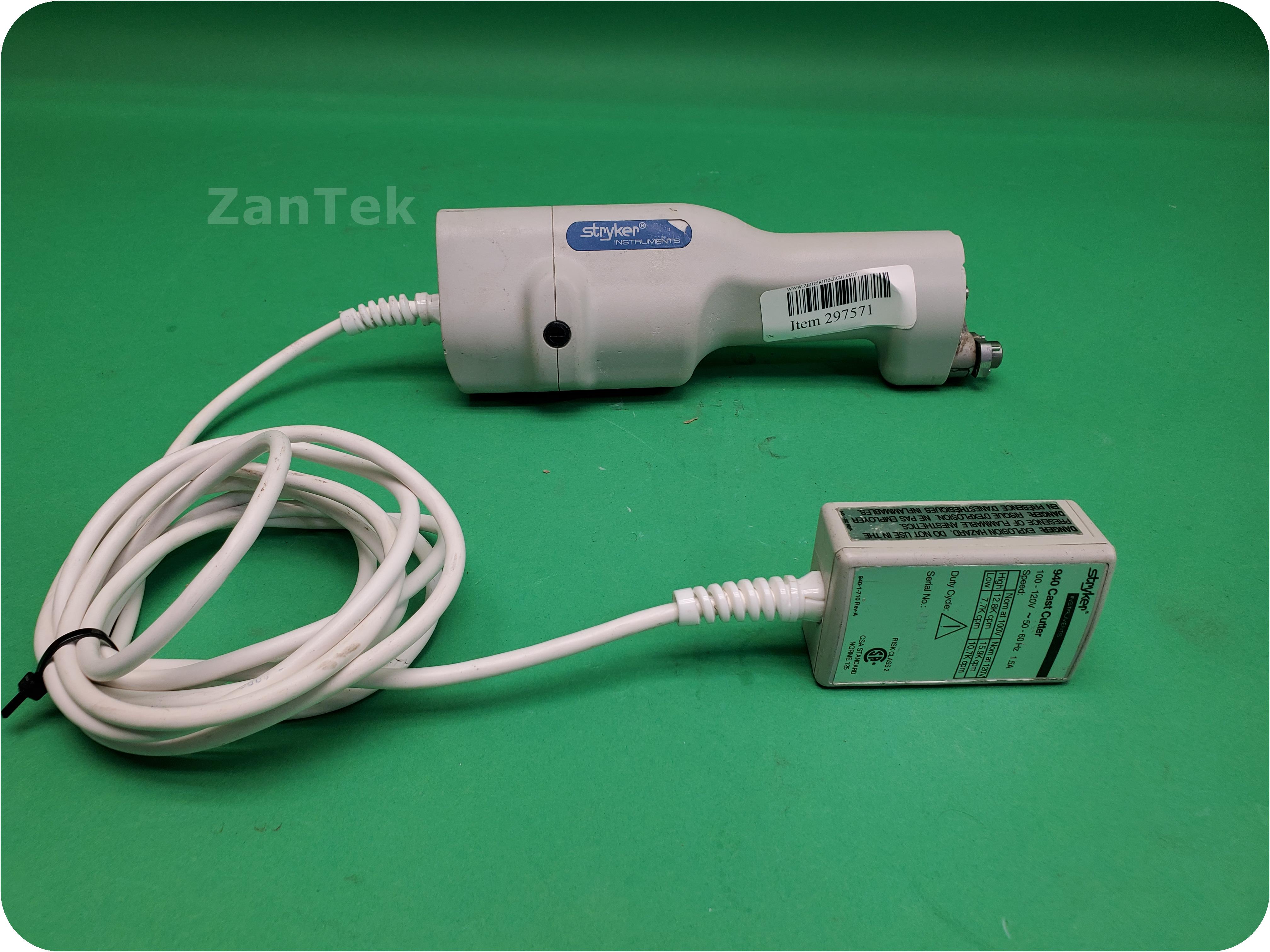 Zantek Medical - 297571-Stryker 940 Cast Cutter