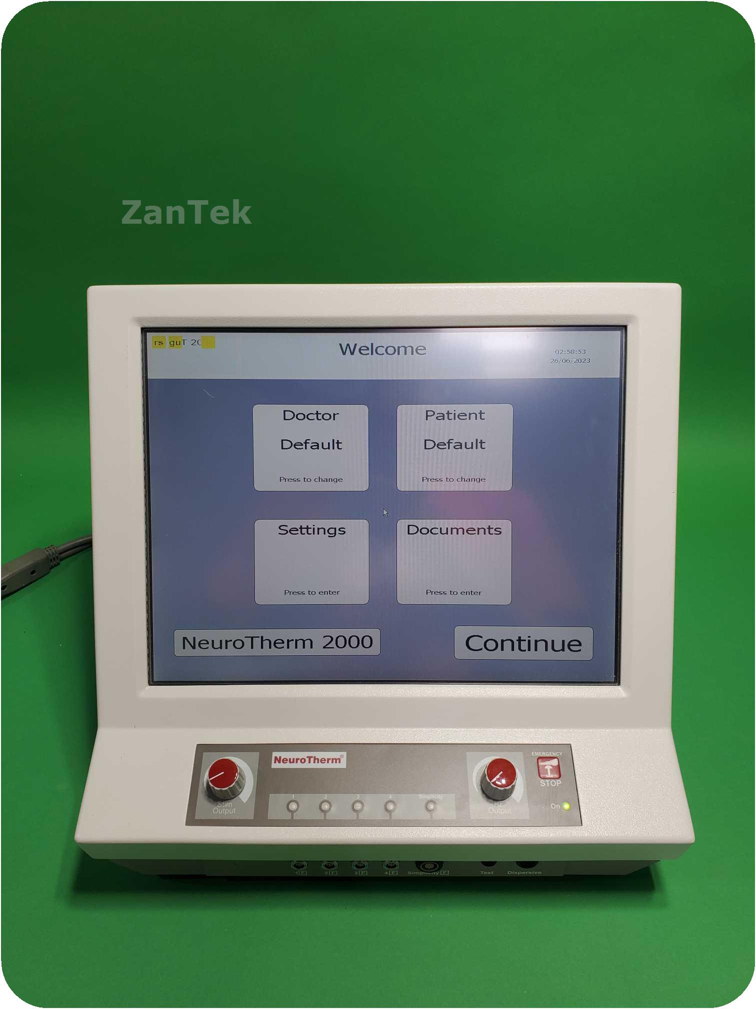 Zantek Medical - 330585-NeuroTherm NT2000 RF Generator